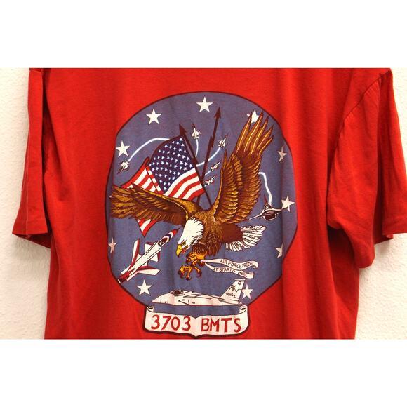 Vintage Air Force Pride Basic Military Training Squadron T Shirt Large - Picture 2 of 4